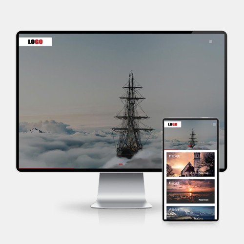 (H5自适应)高端大气的集团公司网站模板